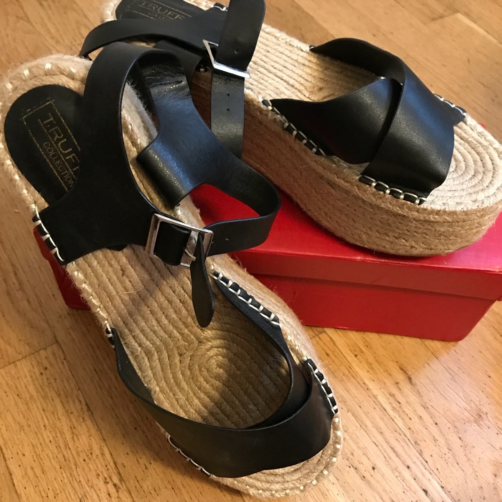 ASOS Truffle collection platform espadrilles